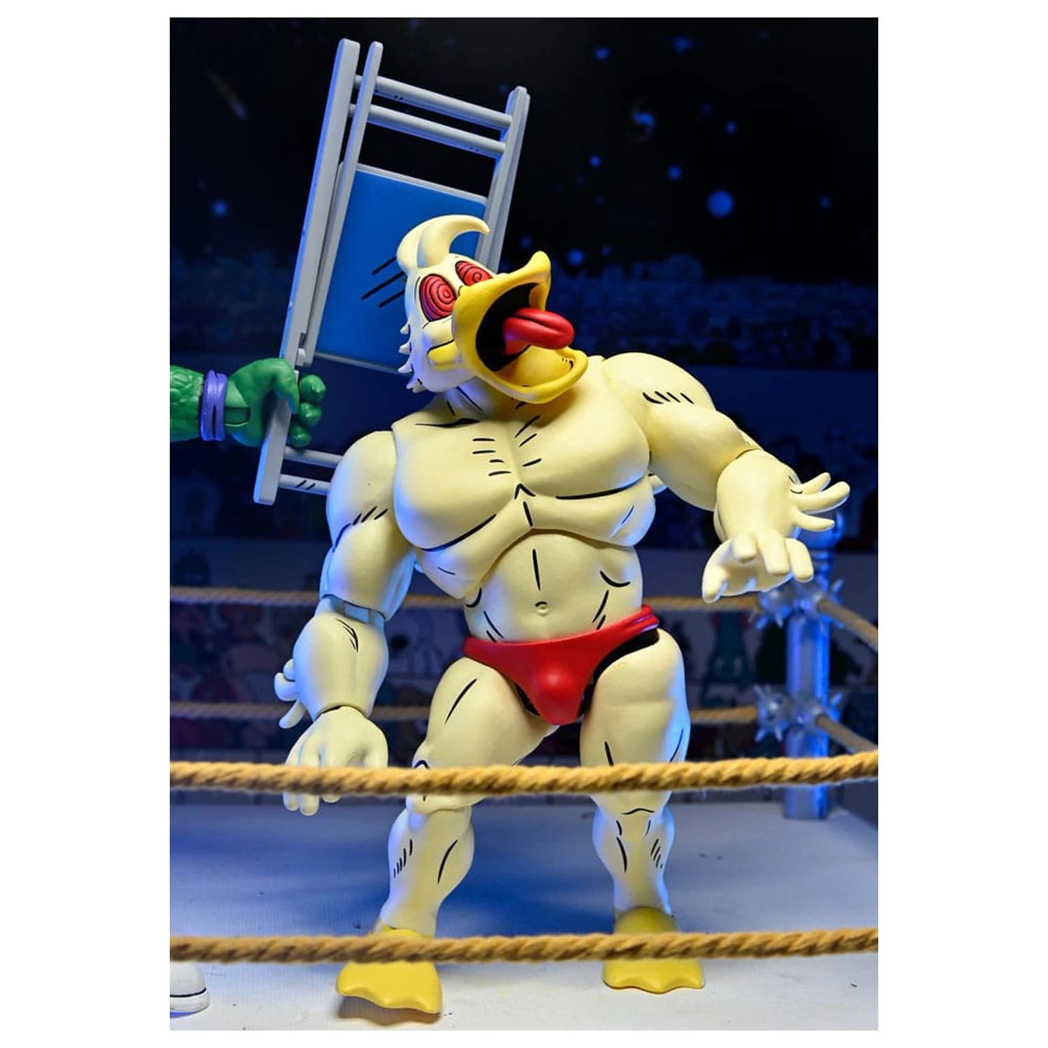 Teenage Mutant Ninja Turtles (Archie Comics) Akční figurka Stump Wrestling Ace Duck 18 cm fotografii produktu