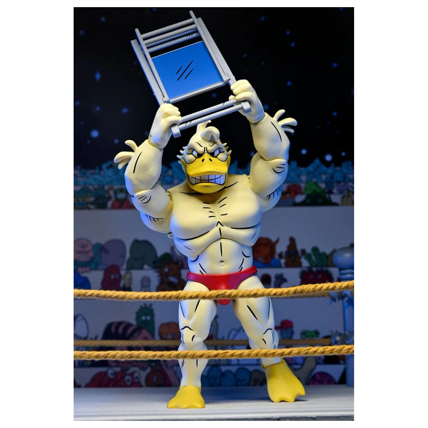 Teenage Mutant Ninja Turtles (Archie Comics) Akční figurka Stump Wrestling Ace Duck 18 cm fotografii produktu