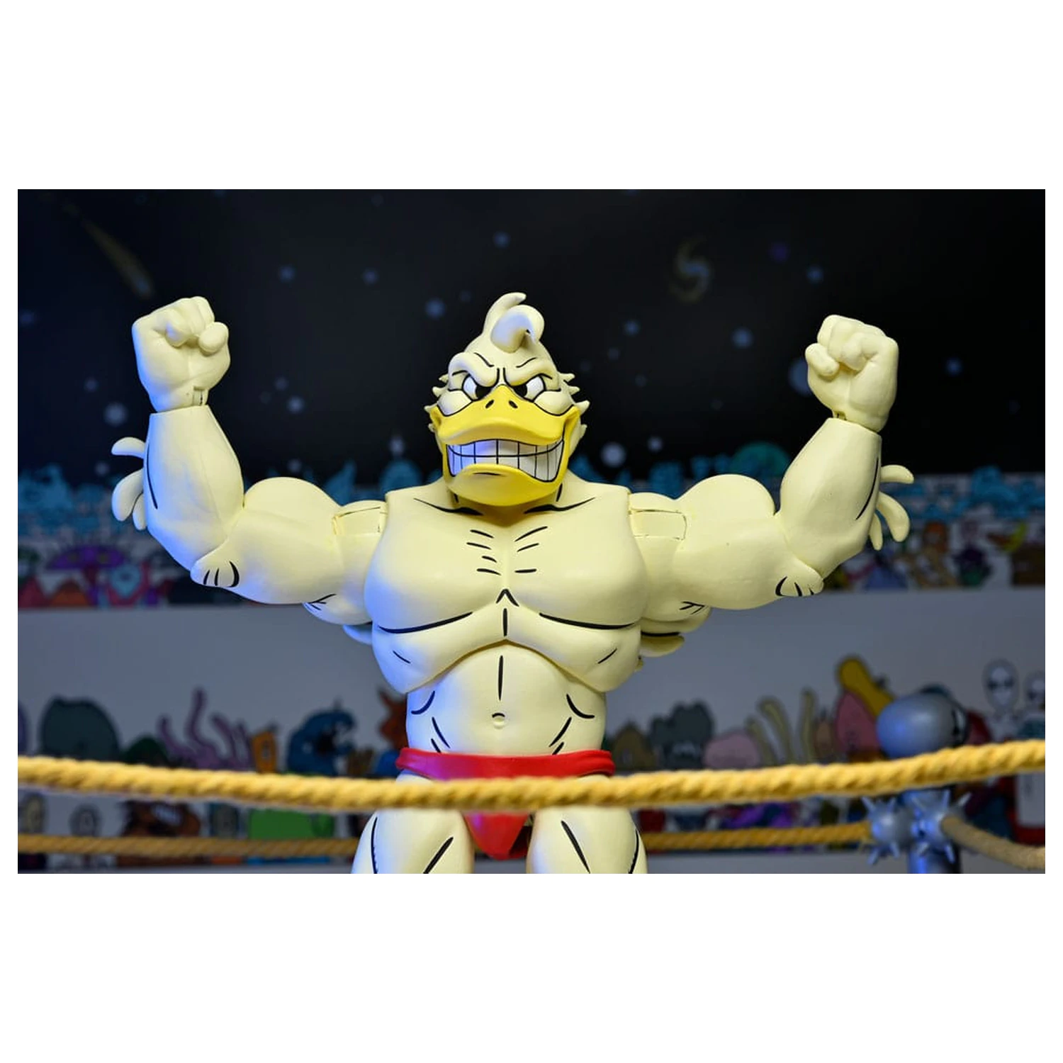 Teenage Mutant Ninja Turtles (Archie Comics) Akční figurka Stump Wrestling Ace Duck 18 cm fotografii produktu