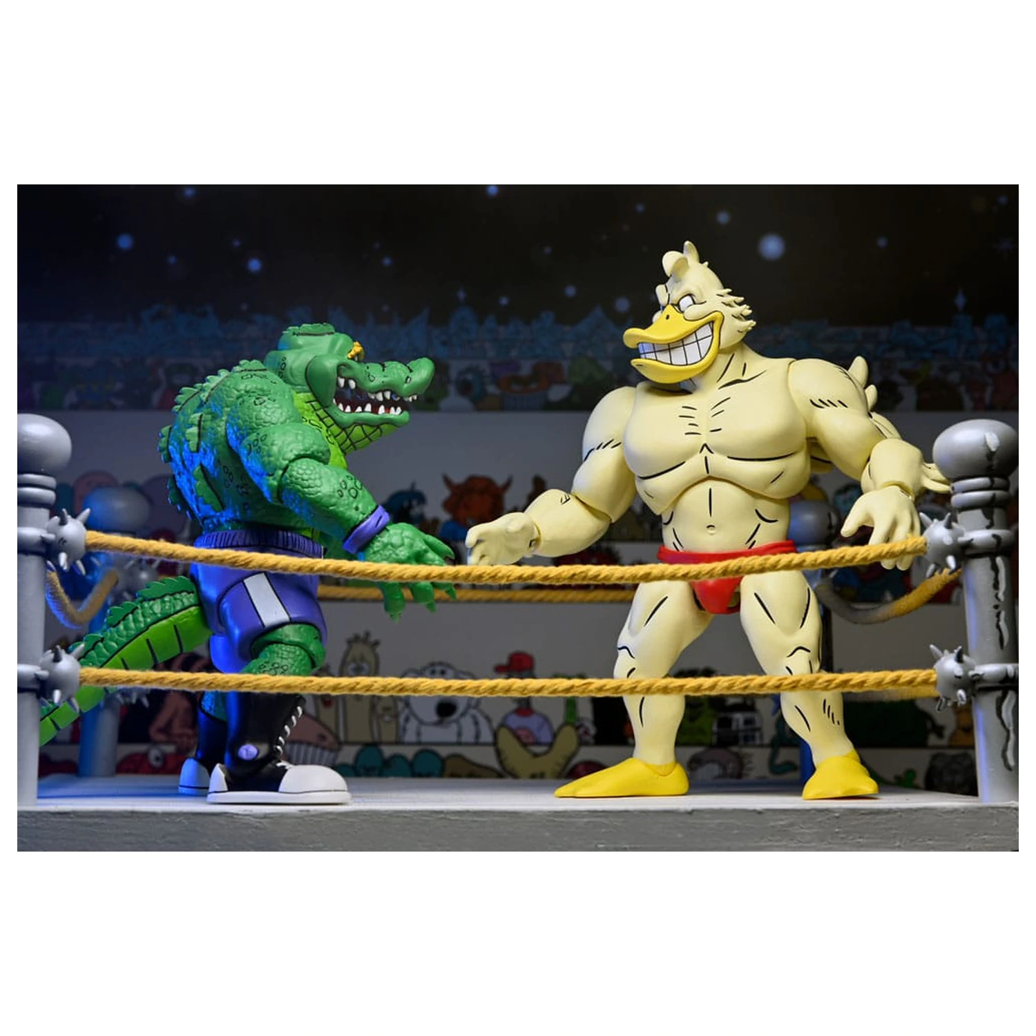 Teenage Mutant Ninja Turtles (Archie Comics) Akční figurka Stump Wrestling Ace Duck 18 cm fotografii produktu
