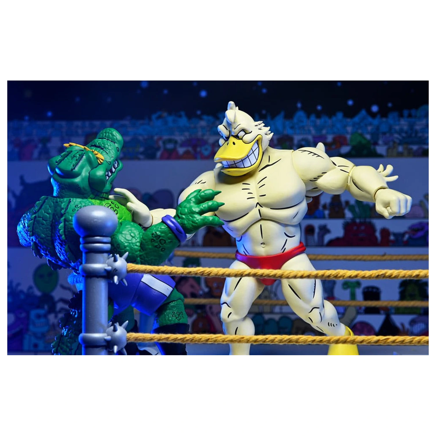 Teenage Mutant Ninja Turtles (Archie Comics) Akční figurka Stump Wrestling Ace Duck 18 cm fotografii produktu