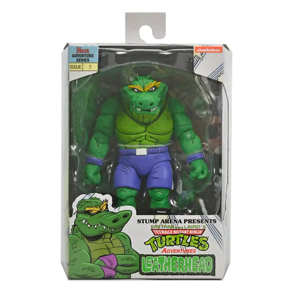 Teenage Mutant Ninja Turtles (Archie Comics) Akční figurka Stump Wrestling Leatherhead 18 cm fotografii produktu