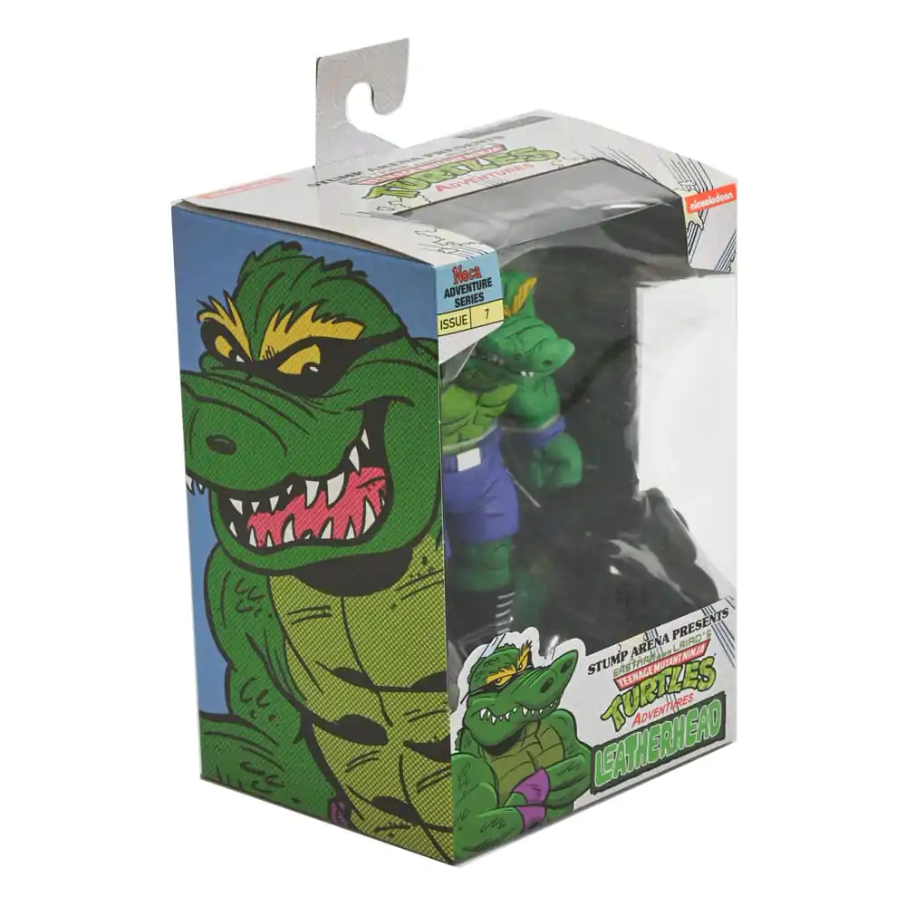 Teenage Mutant Ninja Turtles (Archie Comics) Akční figurka Stump Wrestling Leatherhead 18 cm fotografii produktu