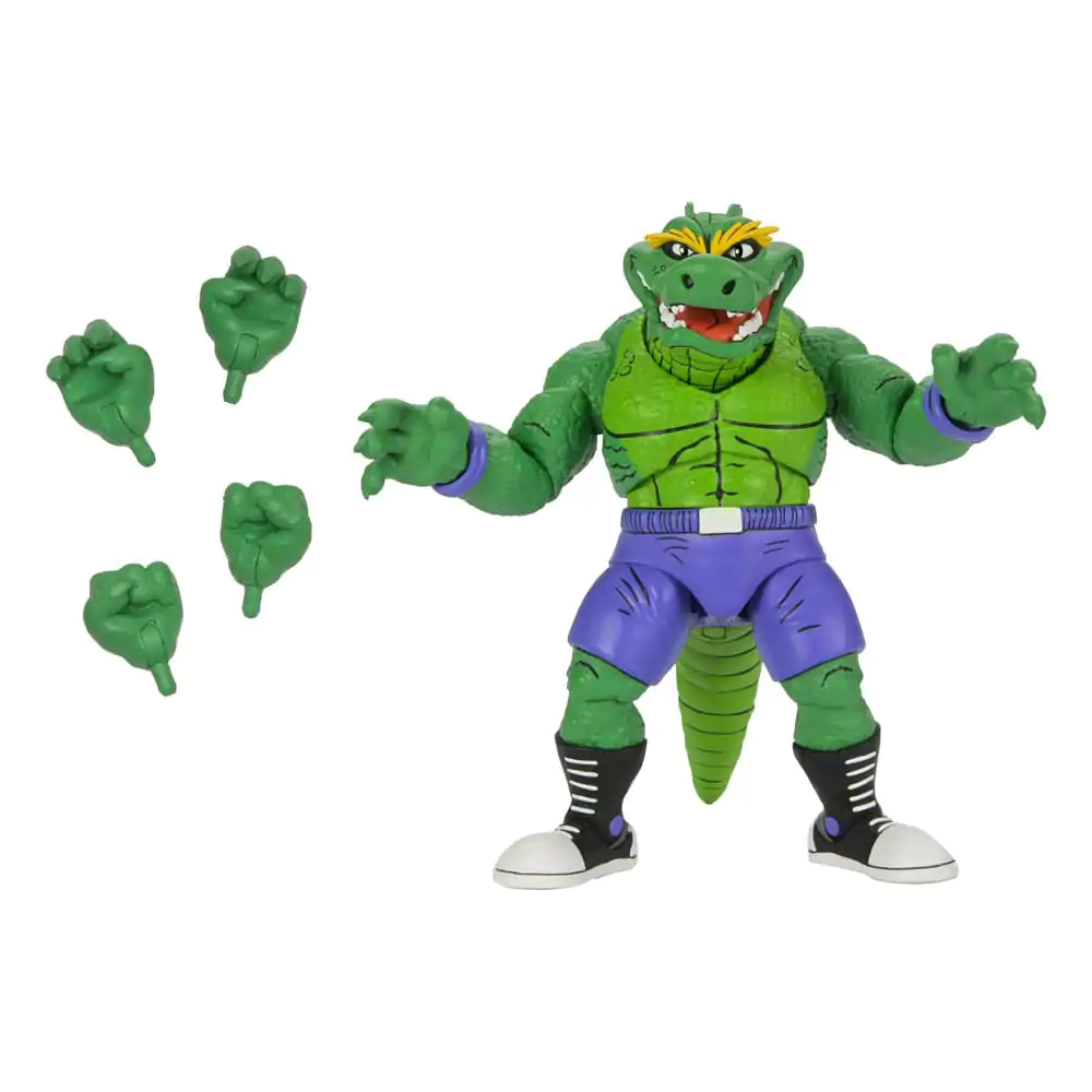 Teenage Mutant Ninja Turtles (Archie Comics) Akční figurka Stump Wrestling Leatherhead 18 cm fotografii produktu