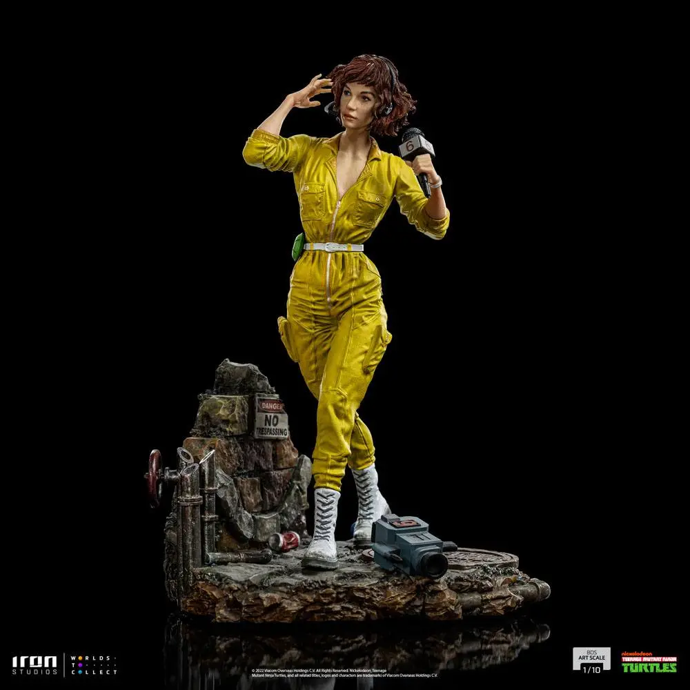 Teenage Mutant Ninja Turtles Art Scale socha 1/10 April O'Neal 19 cm fotografii produktu