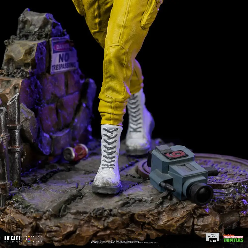 Teenage Mutant Ninja Turtles Art Scale socha 1/10 April O'Neal 19 cm fotografii produktu