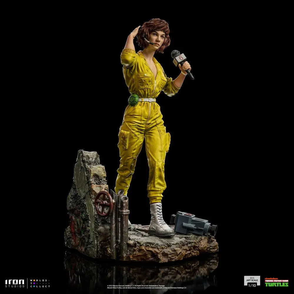 Teenage Mutant Ninja Turtles Art Scale socha 1/10 April O'Neal 19 cm fotografii produktu
