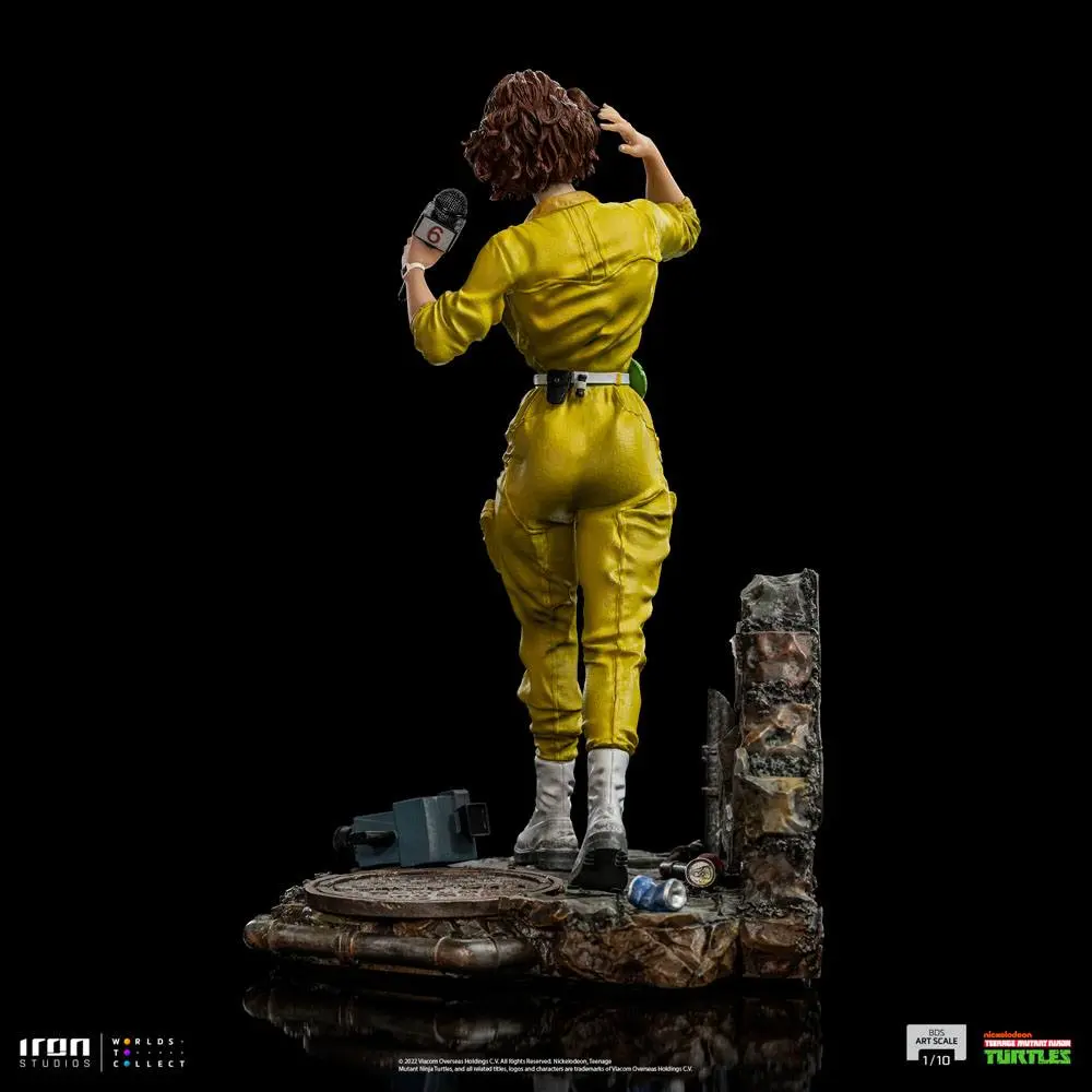 Teenage Mutant Ninja Turtles Art Scale socha 1/10 April O'Neal 19 cm fotografii produktu