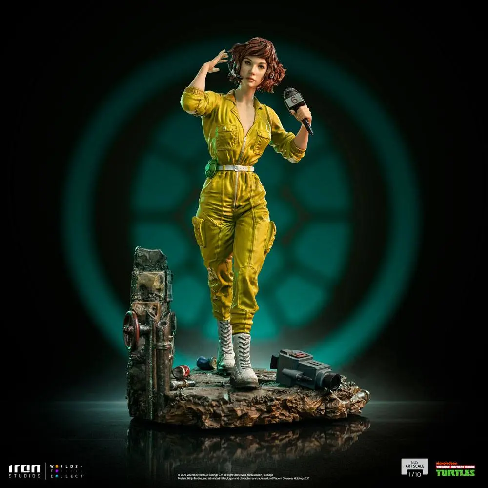 Teenage Mutant Ninja Turtles Art Scale socha 1/10 April O'Neal 19 cm fotografii produktu