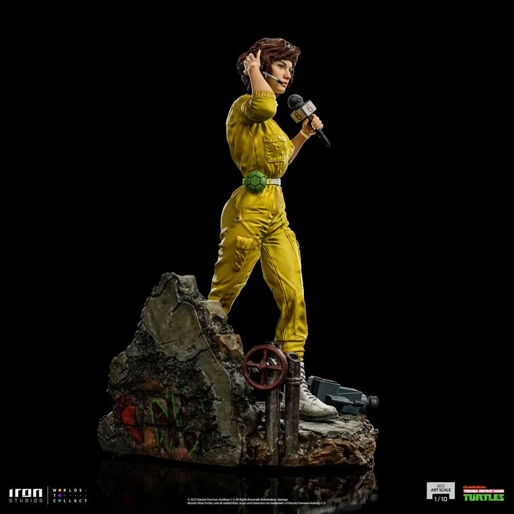 Teenage Mutant Ninja Turtles Art Scale socha 1/10 April O'Neal 19 cm fotografii produktu