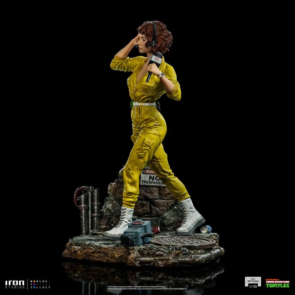 Teenage Mutant Ninja Turtles Art Scale socha 1/10 April O'Neal 19 cm fotografii produktu