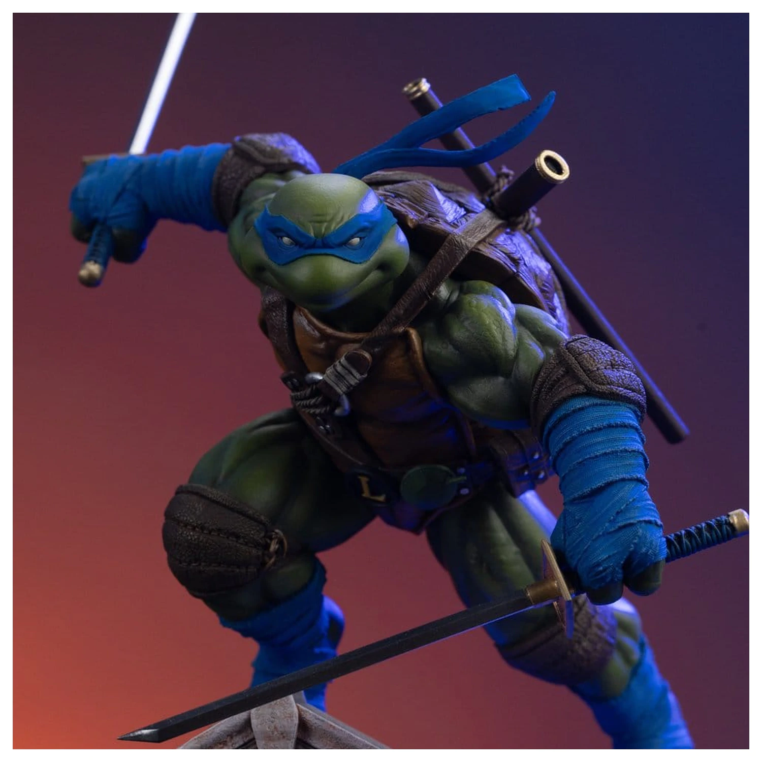 Teenage Mutant Ninja Turtles Art Scale soška 1/10 Leonardo Unleashed 22 cm fotografii produktu