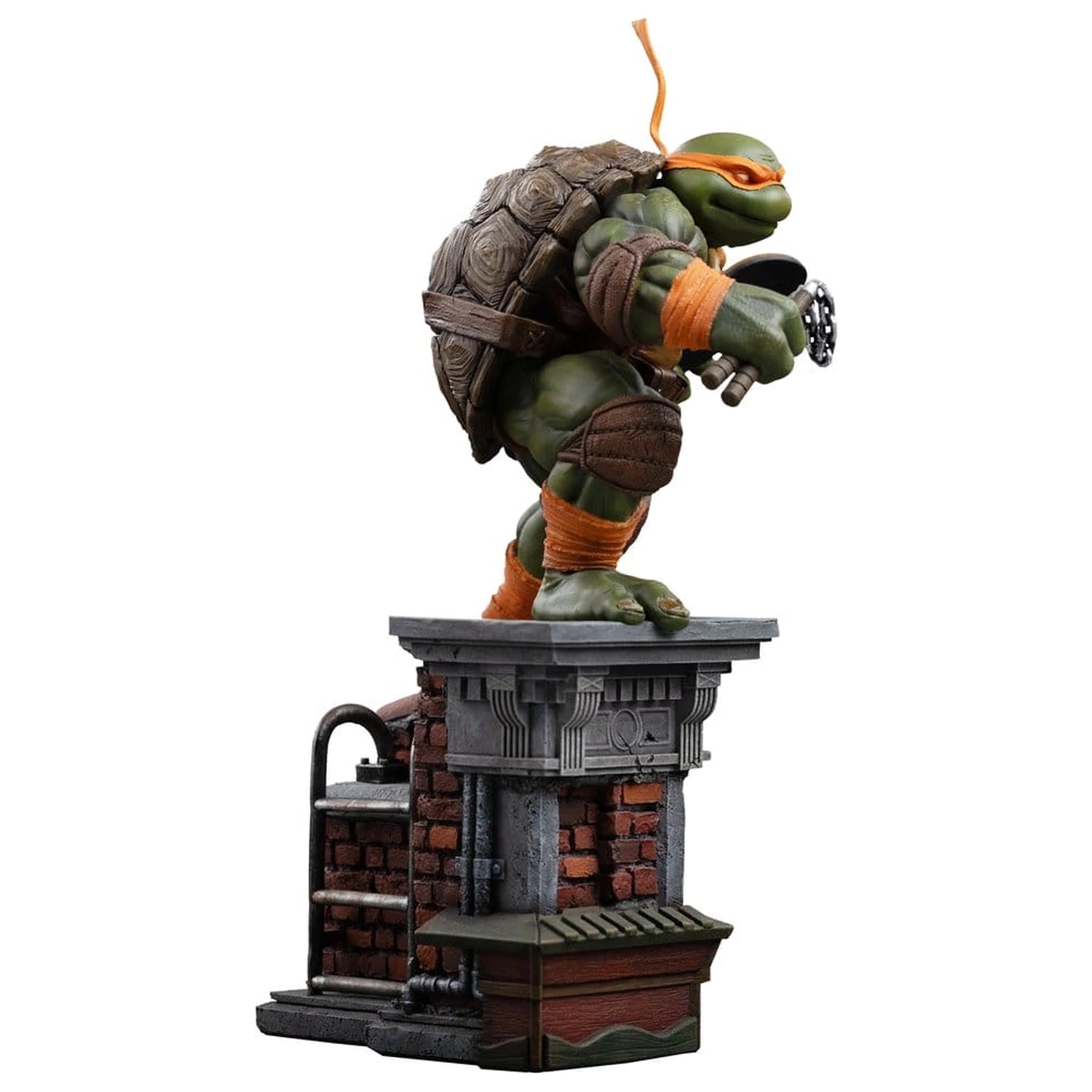 Teenage Mutant Ninja Turtles Art Scale socha 1/10 Michelangelo Unleashed 24 cm fotografii produktu