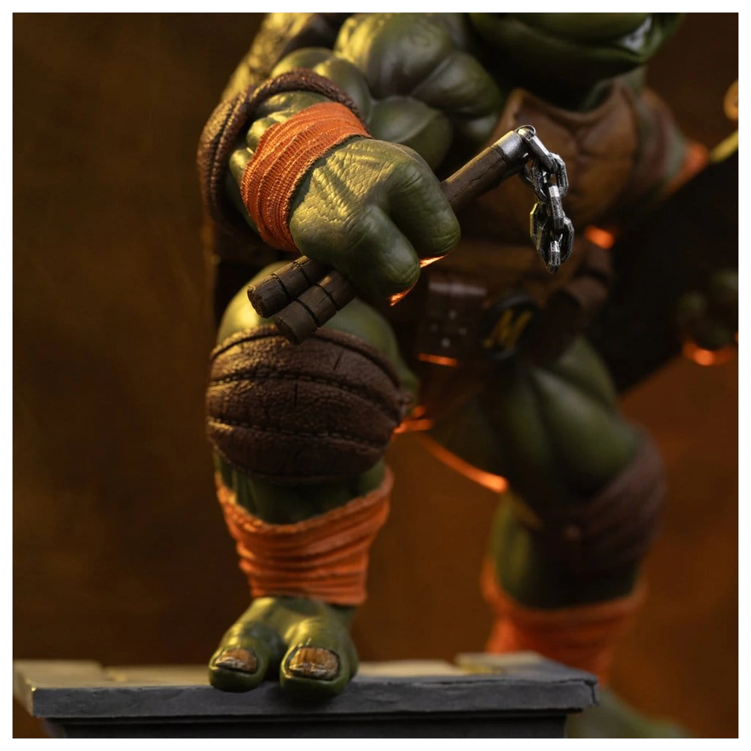 Teenage Mutant Ninja Turtles Art Scale socha 1/10 Michelangelo Unleashed 24 cm fotografii produktu