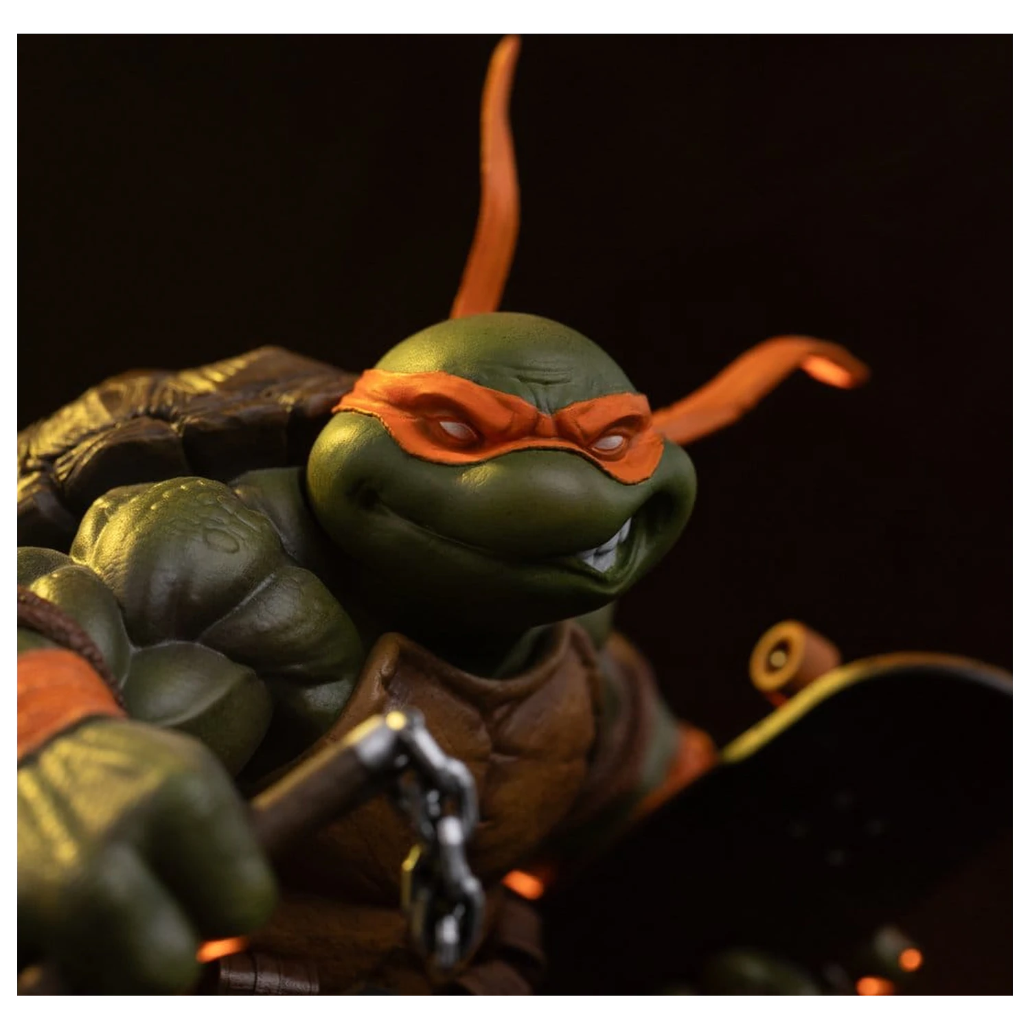 Teenage Mutant Ninja Turtles Art Scale socha 1/10 Michelangelo Unleashed 24 cm fotografii produktu