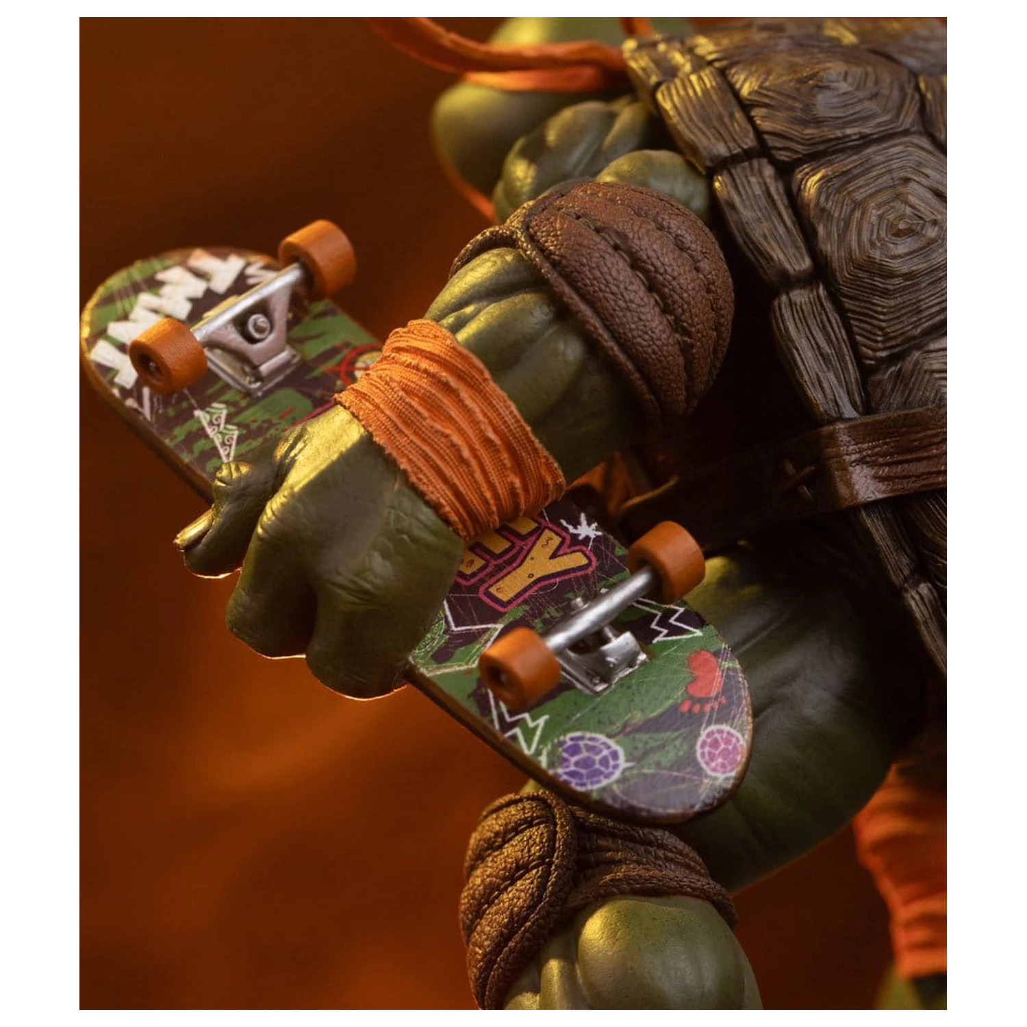 Teenage Mutant Ninja Turtles Art Scale socha 1/10 Michelangelo Unleashed 24 cm fotografii produktu