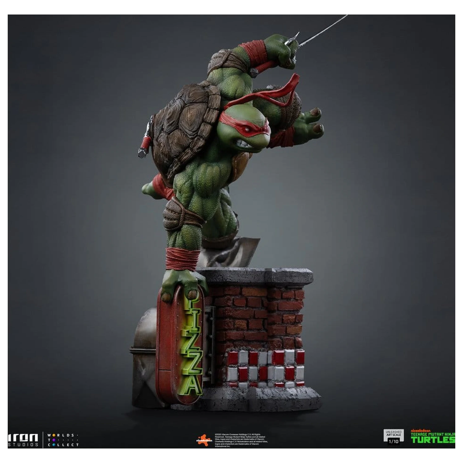 Teenage Mutant Ninja Turtles Art Scale socha 1/10 Raphael 24 cm fotografii produktu