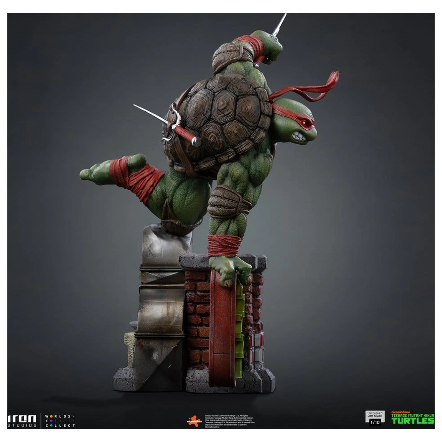 Teenage Mutant Ninja Turtles Art Scale socha 1/10 Raphael 24 cm fotografii produktu