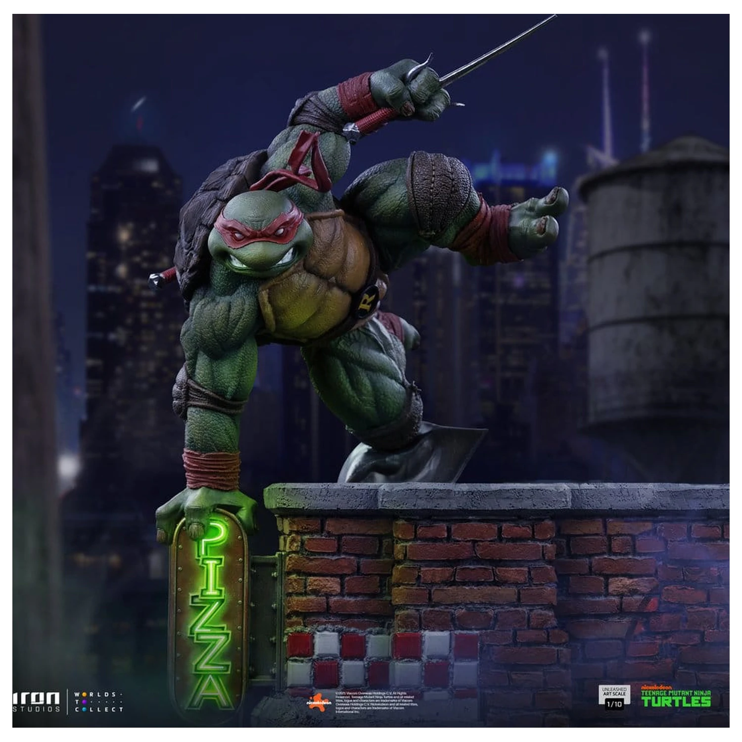 Teenage Mutant Ninja Turtles Art Scale socha 1/10 Raphael 24 cm fotografii produktu
