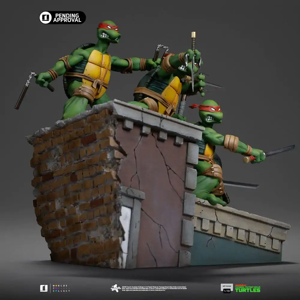 Teenage Mutant Ninja Turtles Art Scale Socha 1/10 Teenage Mutant Ninja Turtles Kevin Eastman verze 24 cm fotografii produktu