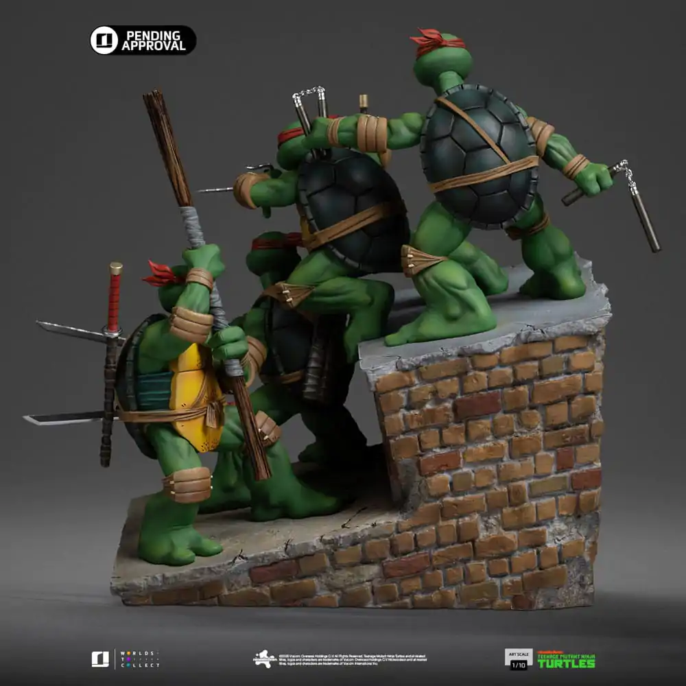Teenage Mutant Ninja Turtles Art Scale Socha 1/10 Teenage Mutant Ninja Turtles Kevin Eastman verze 24 cm fotografii produktu