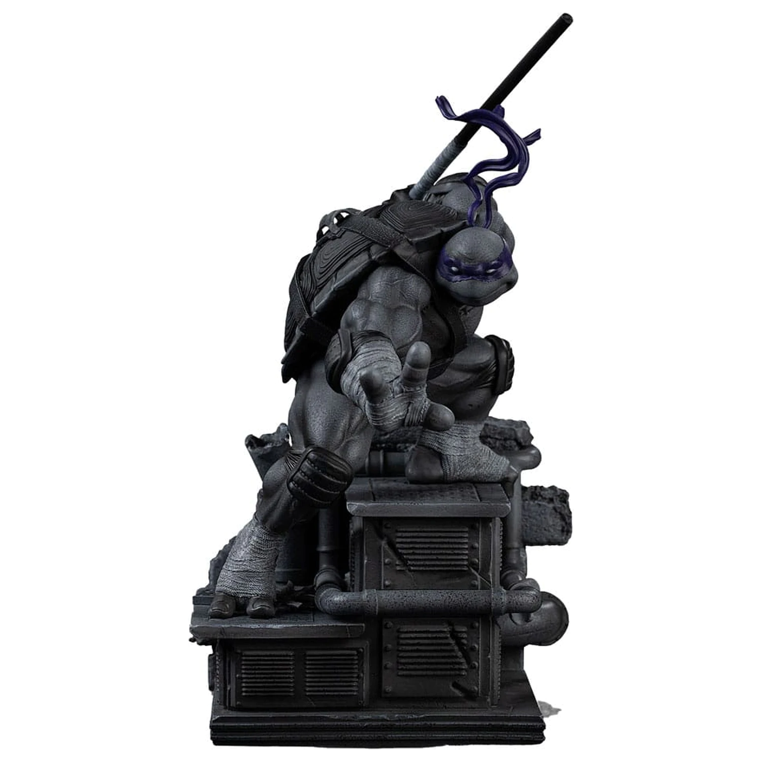 Teenage Mutant Ninja Turtles Art Scale socha 1/10 Donatello černobílá varianta 26 cm fotografii produktu