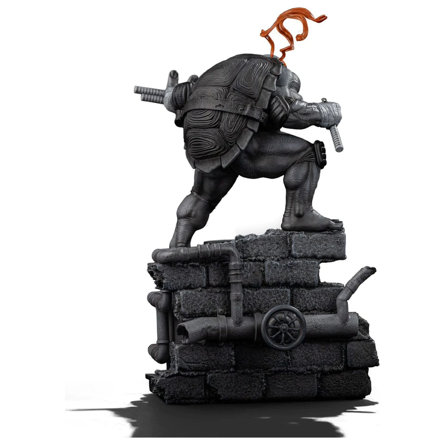 Teenage Mutant Ninja Turtles Socha Art Scale 1/10 Michelangelo Black and White Variant 26 cm fotografii produktu
