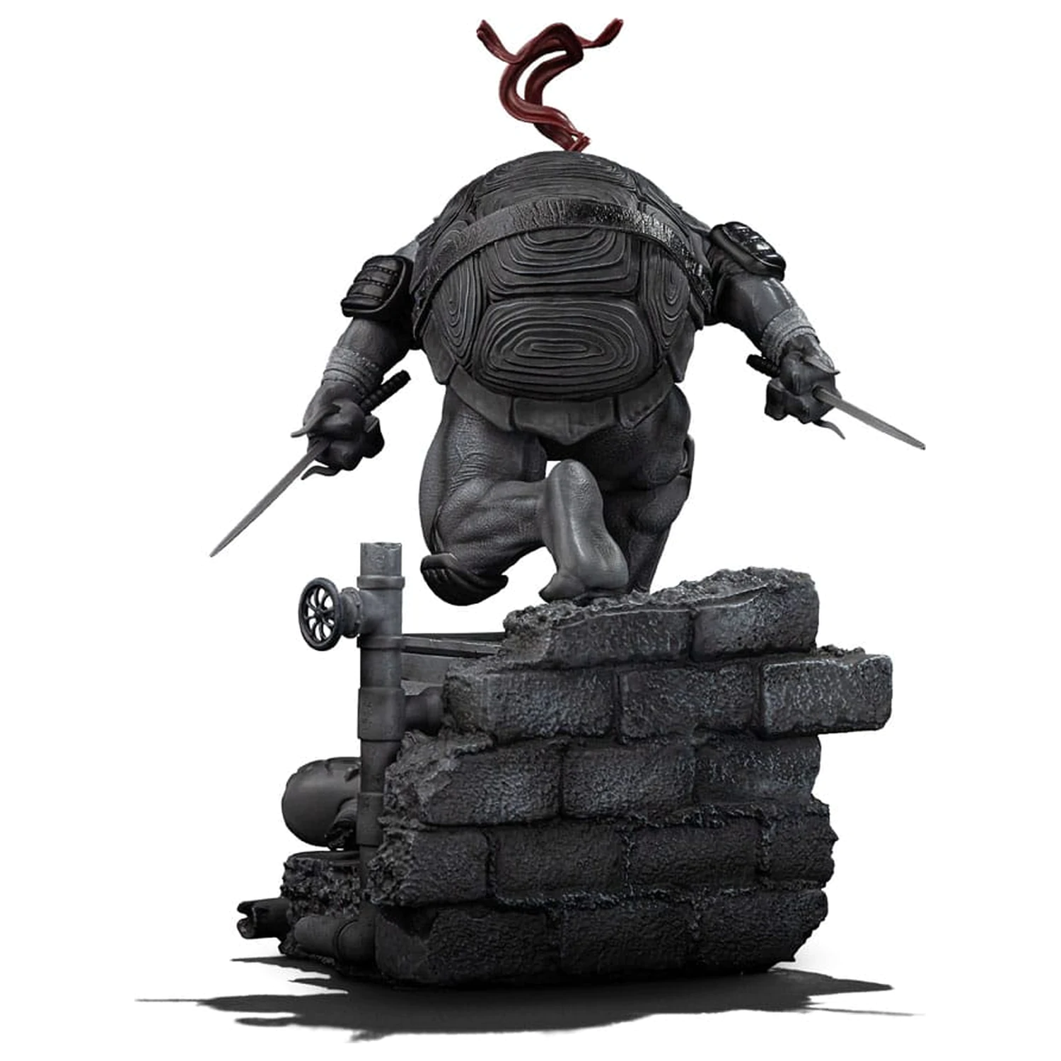Teenage Mutant Ninja Turtles Art Scale socha 1/10 Raphael Black and White Variant 26 cm fotografii produktu
