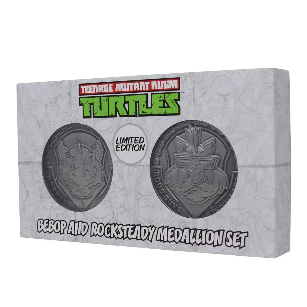 Teenage Mutant Ninja Turtles Medallion Set Bad Guys Limited Edition fotografii produktu