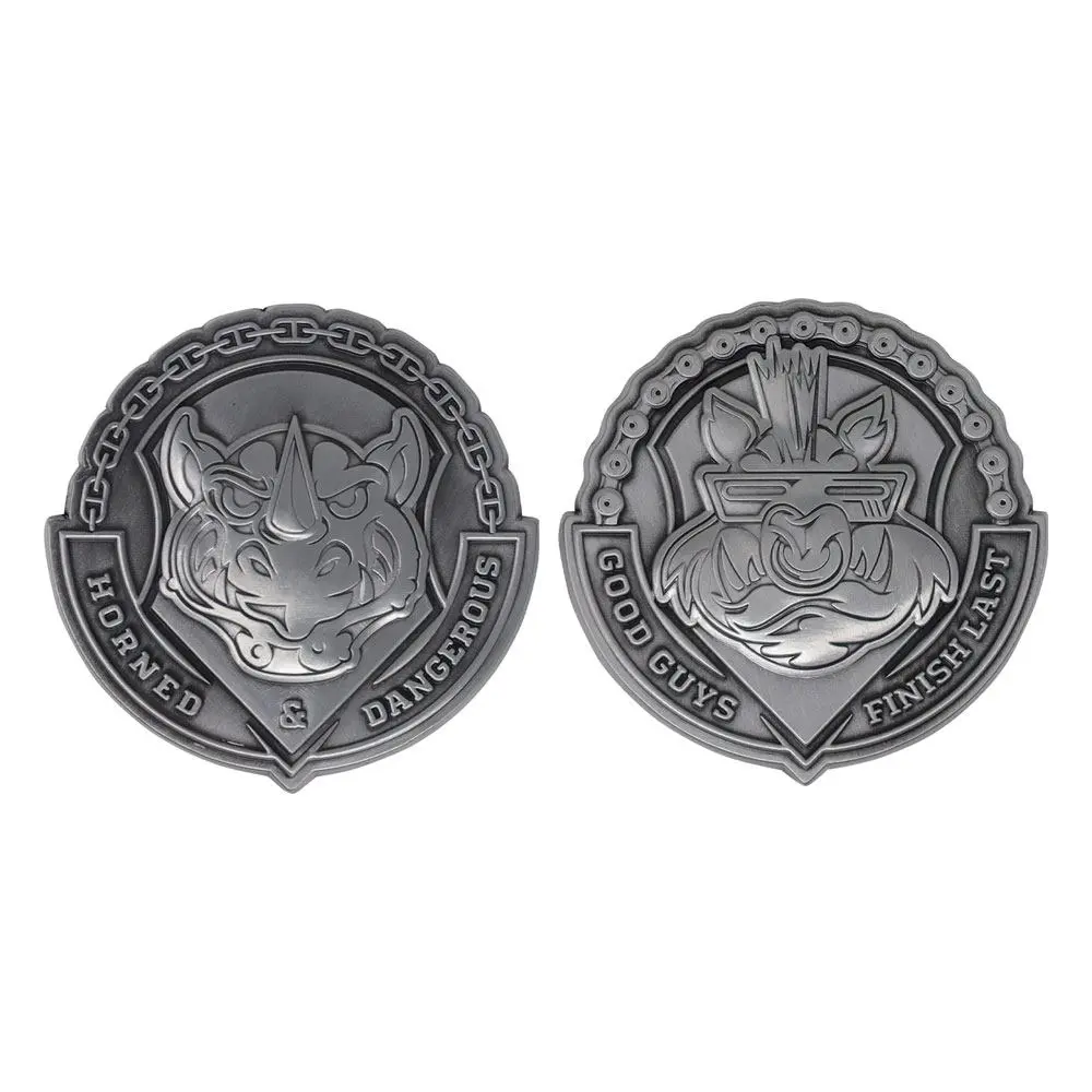 Teenage Mutant Ninja Turtles Medallion Set Bad Guys Limited Edition fotografii produktu