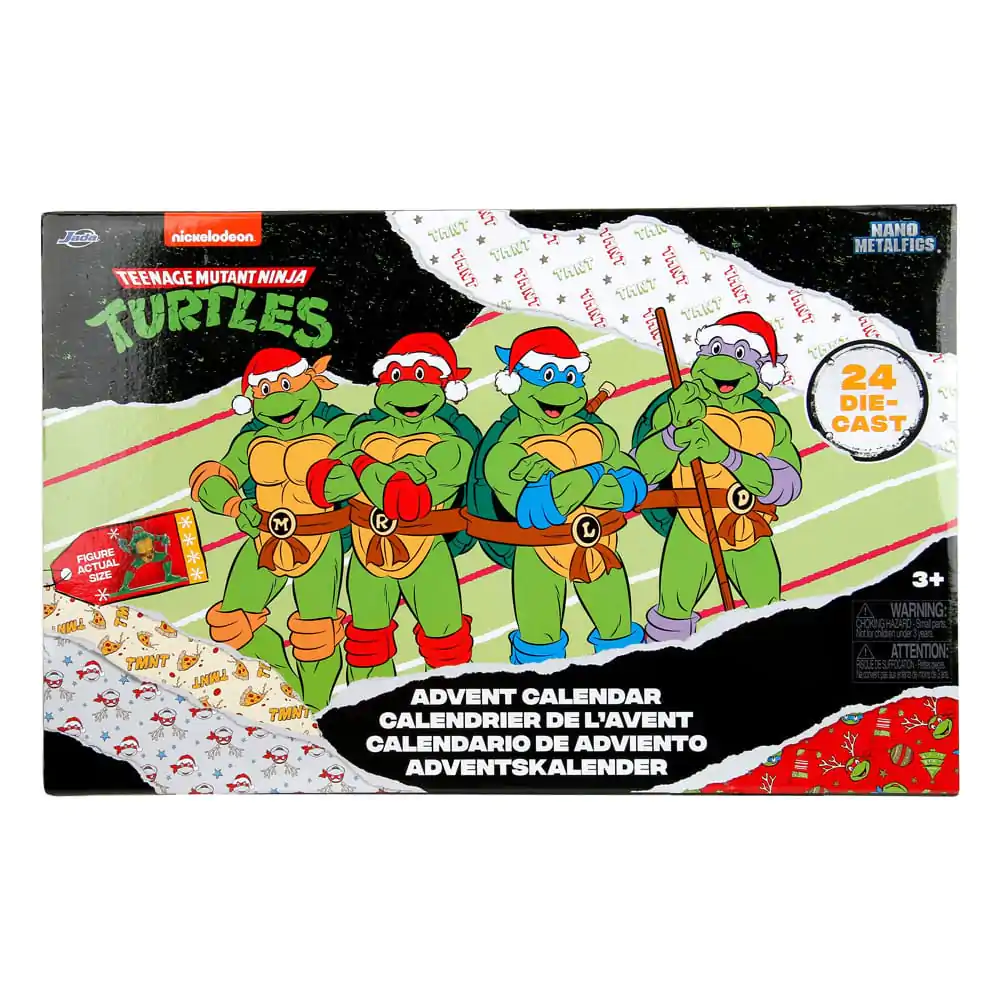 Teenage Mutant Ninja Turtles Battle Diecast Mini figurky adventní kalendář Svátek 2024 fotografii produktu