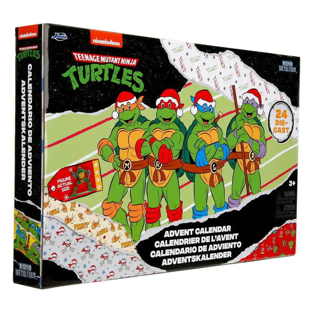 Teenage Mutant Ninja Turtles Battle Diecast Mini figurky adventní kalendář Svátek 2024 fotografii produktu