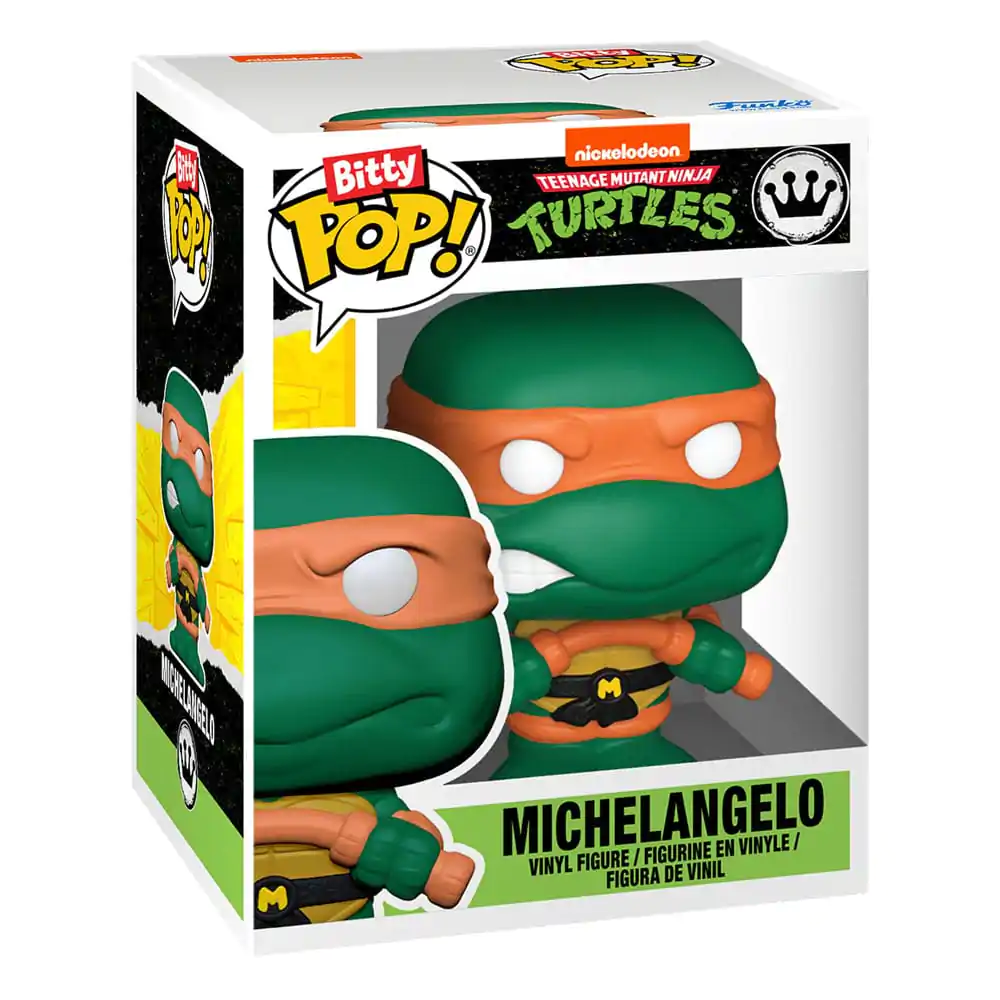 Teenage Mutant Ninja Turtles Bitty Funko POP! Bitty Box Display se 2 vinylovými figurkami Sewer Lair fotografii produktu
