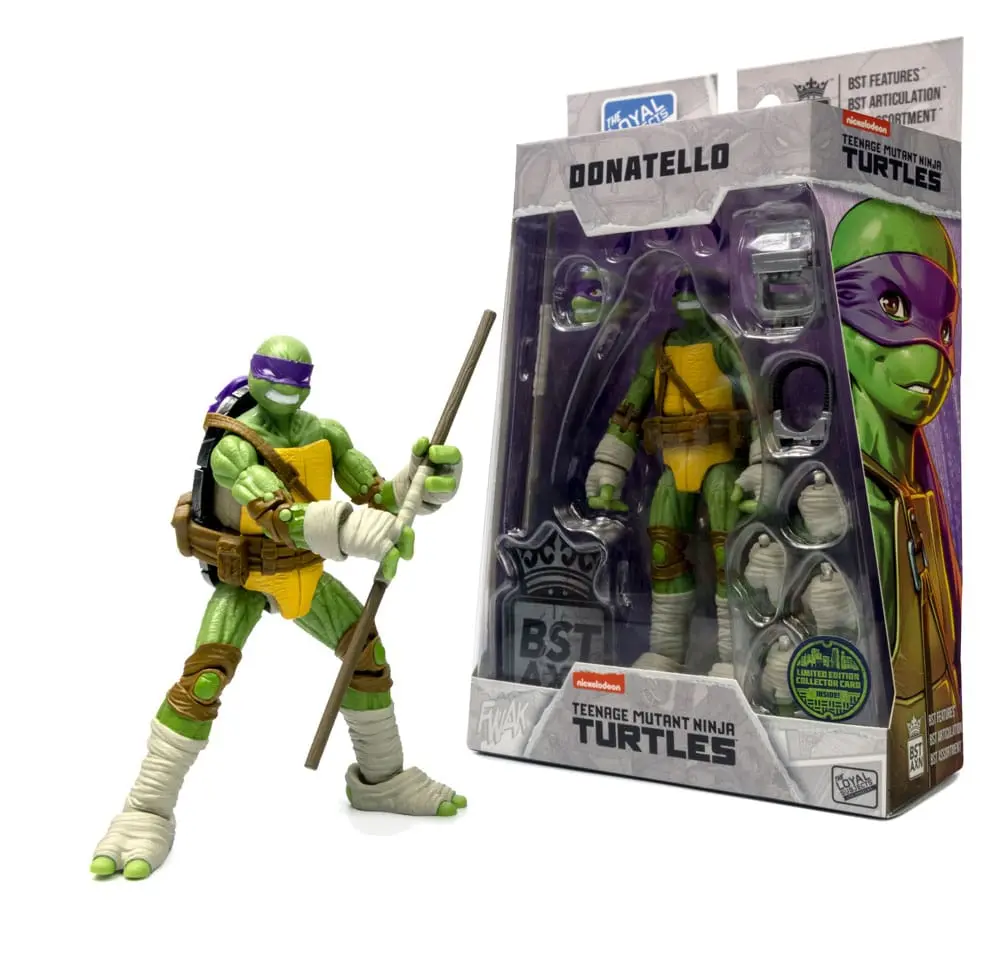 Teenage Mutant Ninja Turtles BST AXN Akční figurka Donatello (IDW Comics) 13 cm fotografii produktu