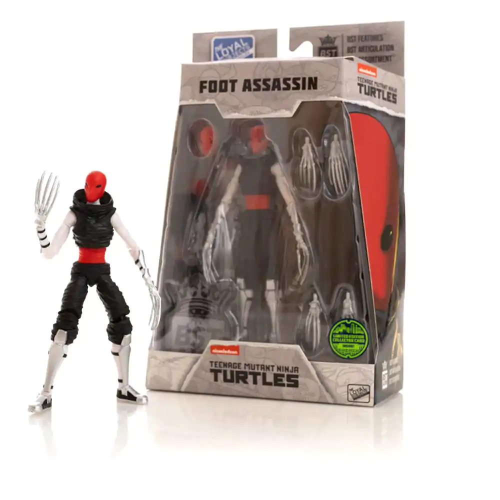 Akční figurka Teenage Mutant Ninja Turtles BST AXN Foot Assassin (IDW Comics) 13 cm fotografii produktu