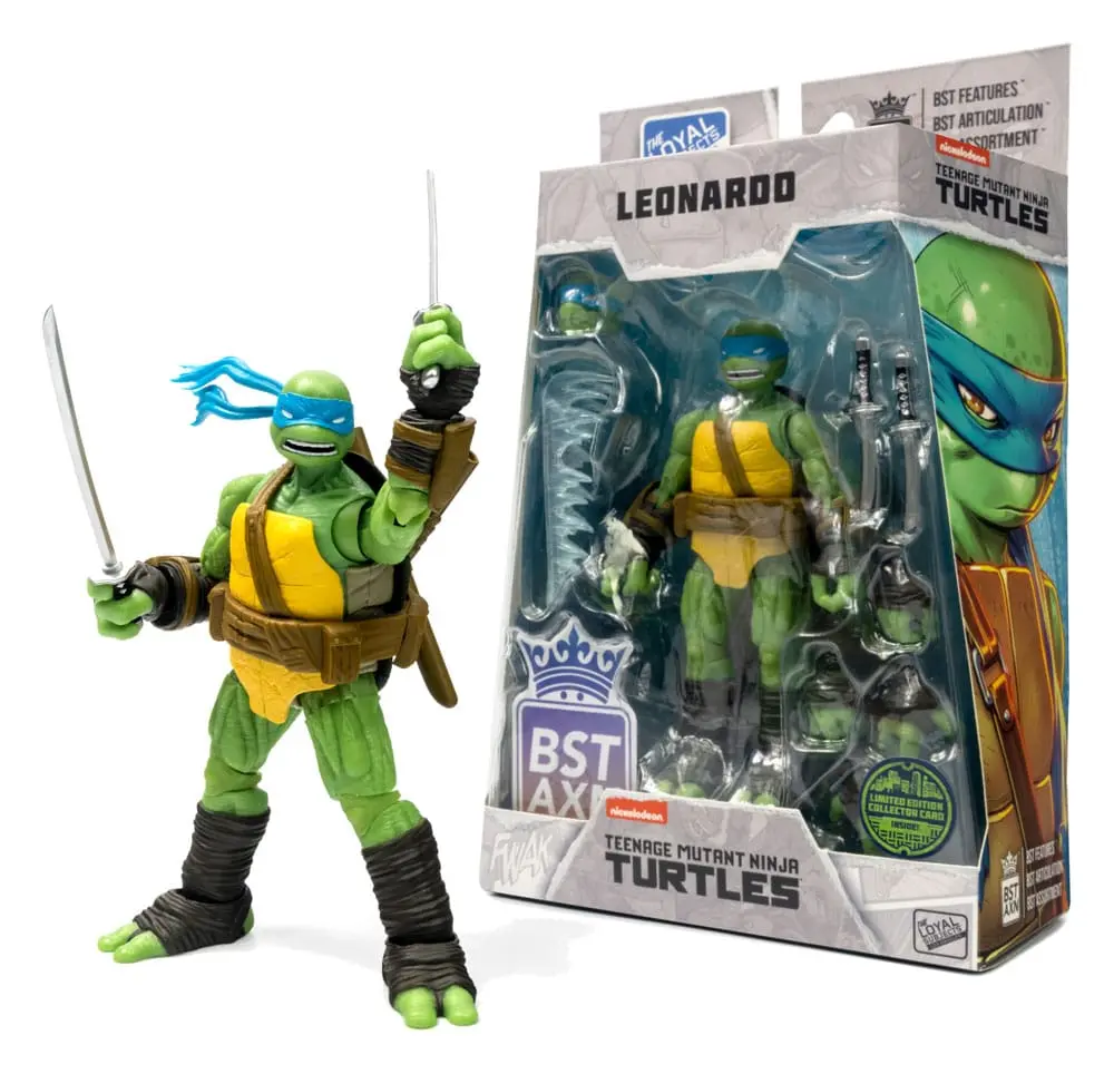 Teenage Mutant Ninja Turtles BST AXN akční figurka Leonardo (IDW Comics) 13 cm fotografii produktu