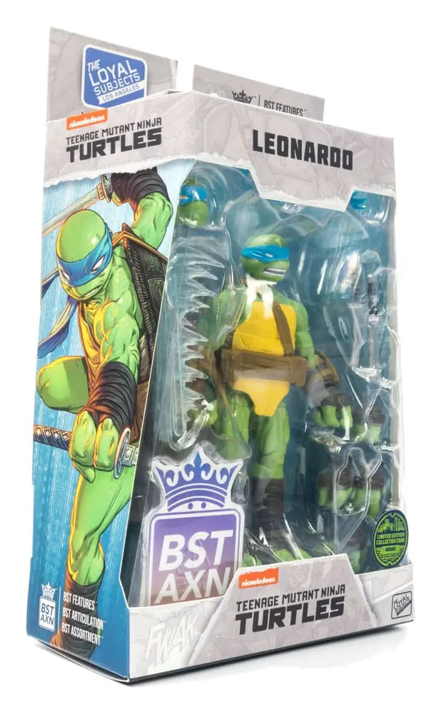 Teenage Mutant Ninja Turtles BST AXN akční figurka Leonardo (IDW Comics) 13 cm fotografii produktu
