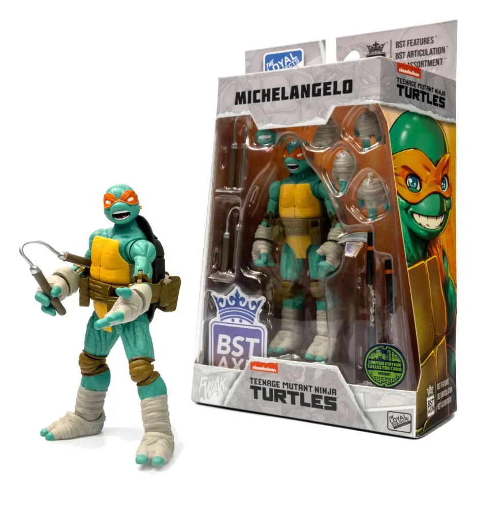 Teenage Mutant Ninja Turtles BST AXN akční figurka Michelangelo (IDW Comics) 13 cm fotografii produktu