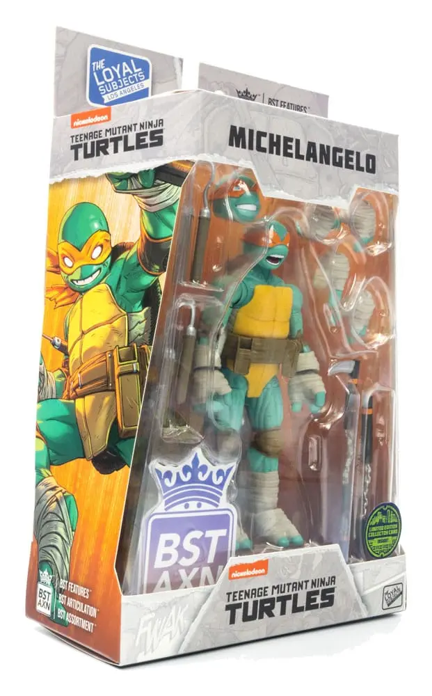 Teenage Mutant Ninja Turtles BST AXN akční figurka Michelangelo (IDW Comics) 13 cm fotografii produktu