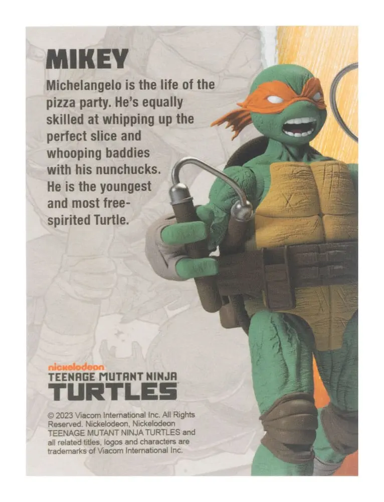 Teenage Mutant Ninja Turtles BST AXN akční figurka Michelangelo (IDW Comics) 13 cm fotografii produktu