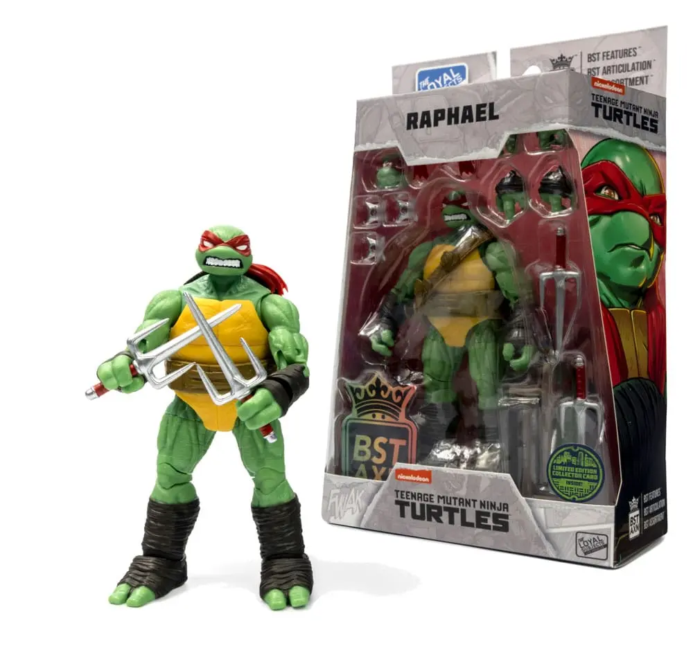 Teenage Mutant Ninja Turtles BST AXN Akční figurka Raphael (IDW Comics) 13 cm fotografii produktu