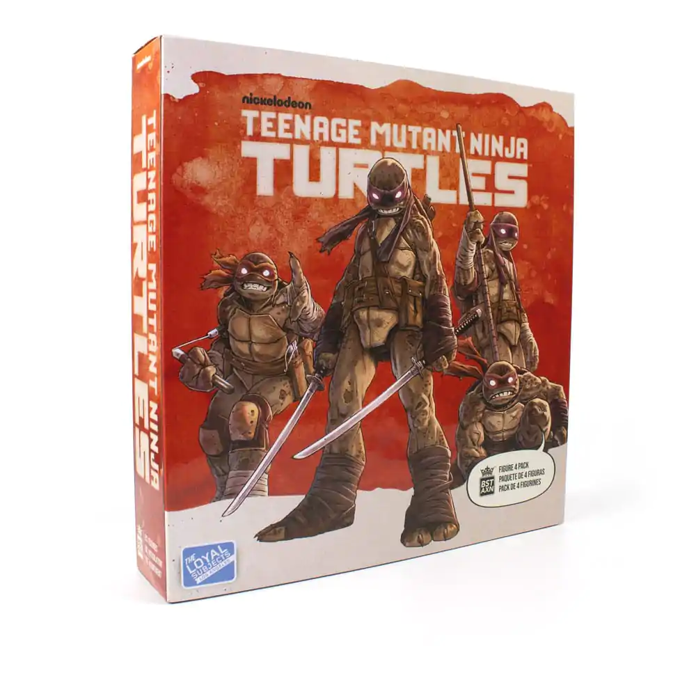 Teenage Mutant Ninja Turtles BST AXN akční figurky 4-balení Zombie želva (IDW Comics) 13 cm fotografii produktu