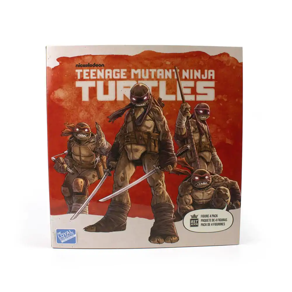 Teenage Mutant Ninja Turtles BST AXN akční figurky 4-balení Zombie želva (IDW Comics) 13 cm fotografii produktu