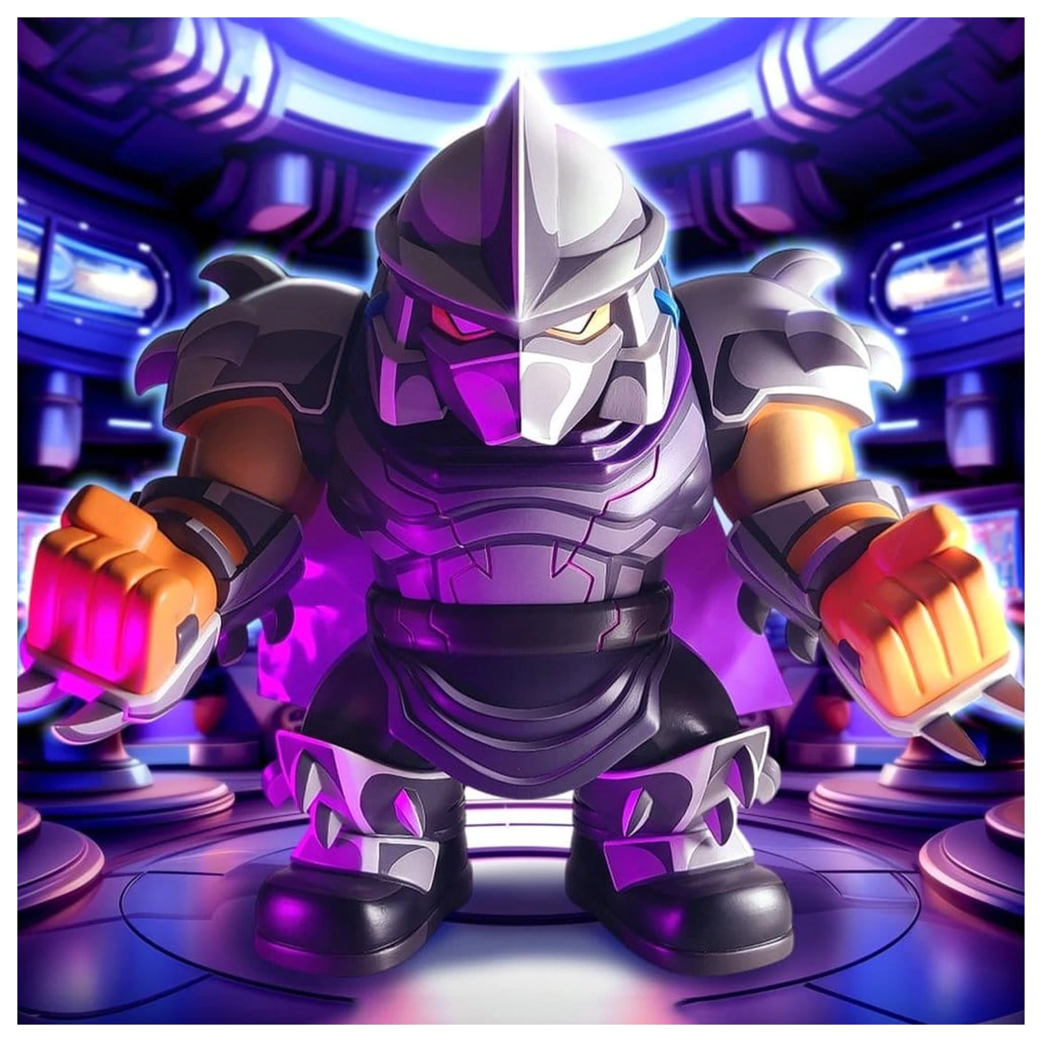 Teenage Mutant Ninja Turtles Bulkyz vinylová figurka Shredder 34 cm fotografii produktu