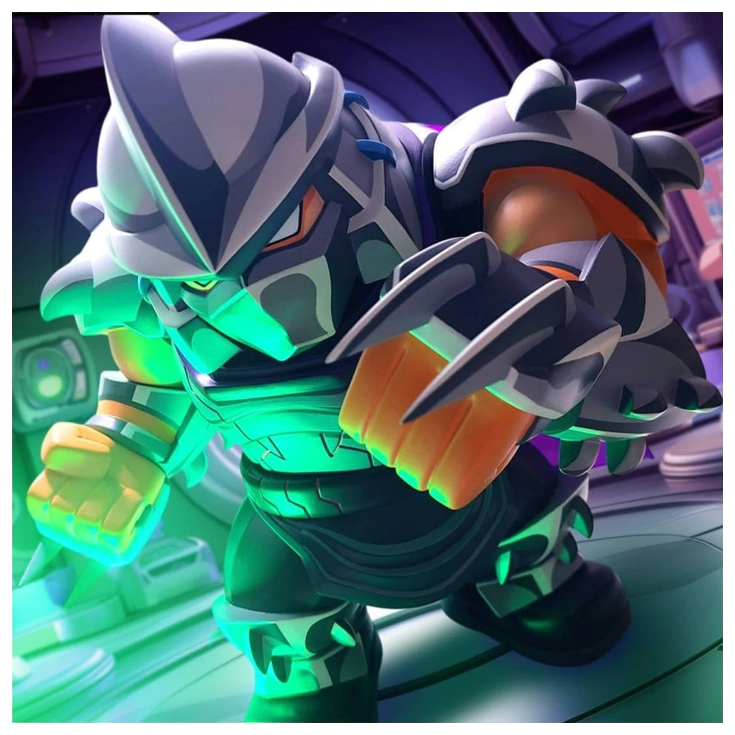 Teenage Mutant Ninja Turtles Bulkyz vinylová figurka Shredder 34 cm fotografii produktu