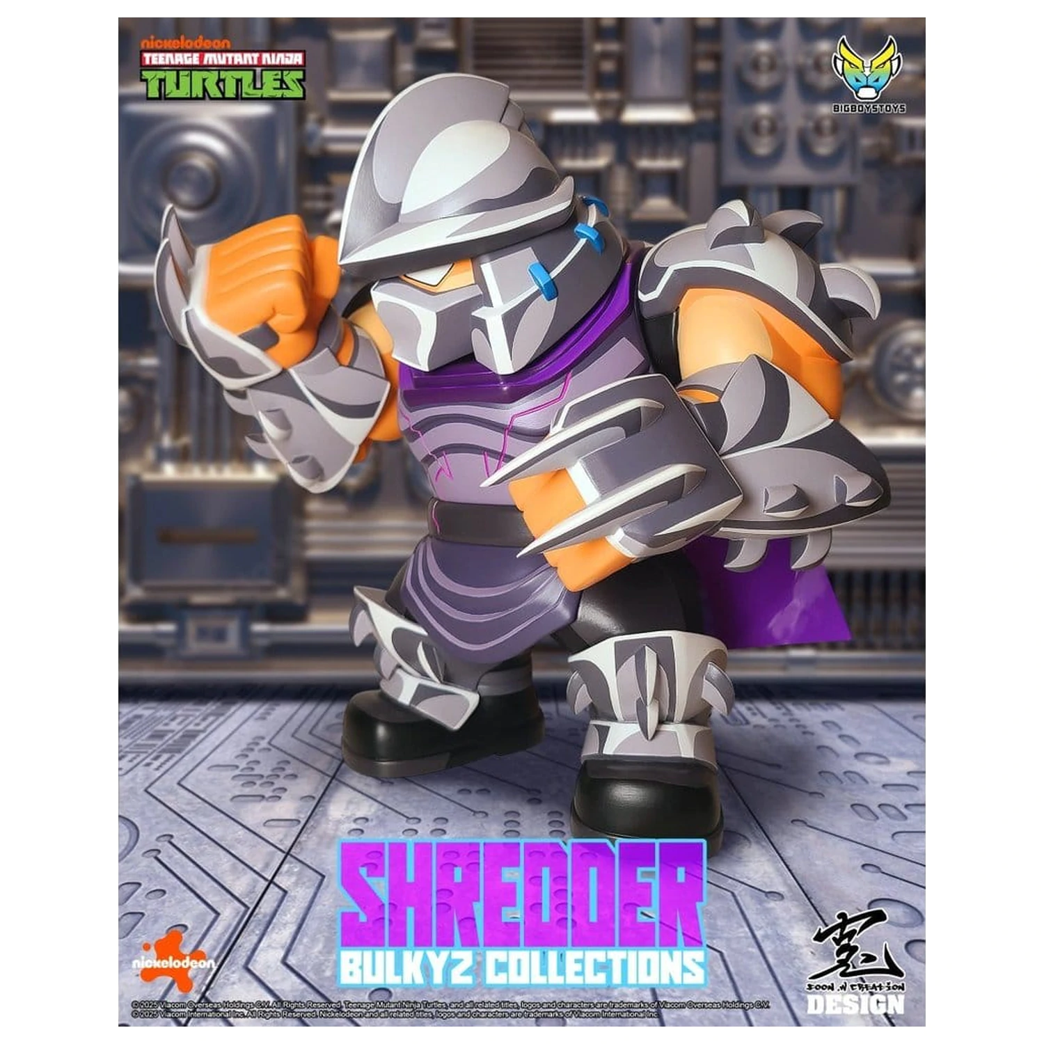 Teenage Mutant Ninja Turtles Bulkyz vinylová figurka Shredder 34 cm fotografii produktu
