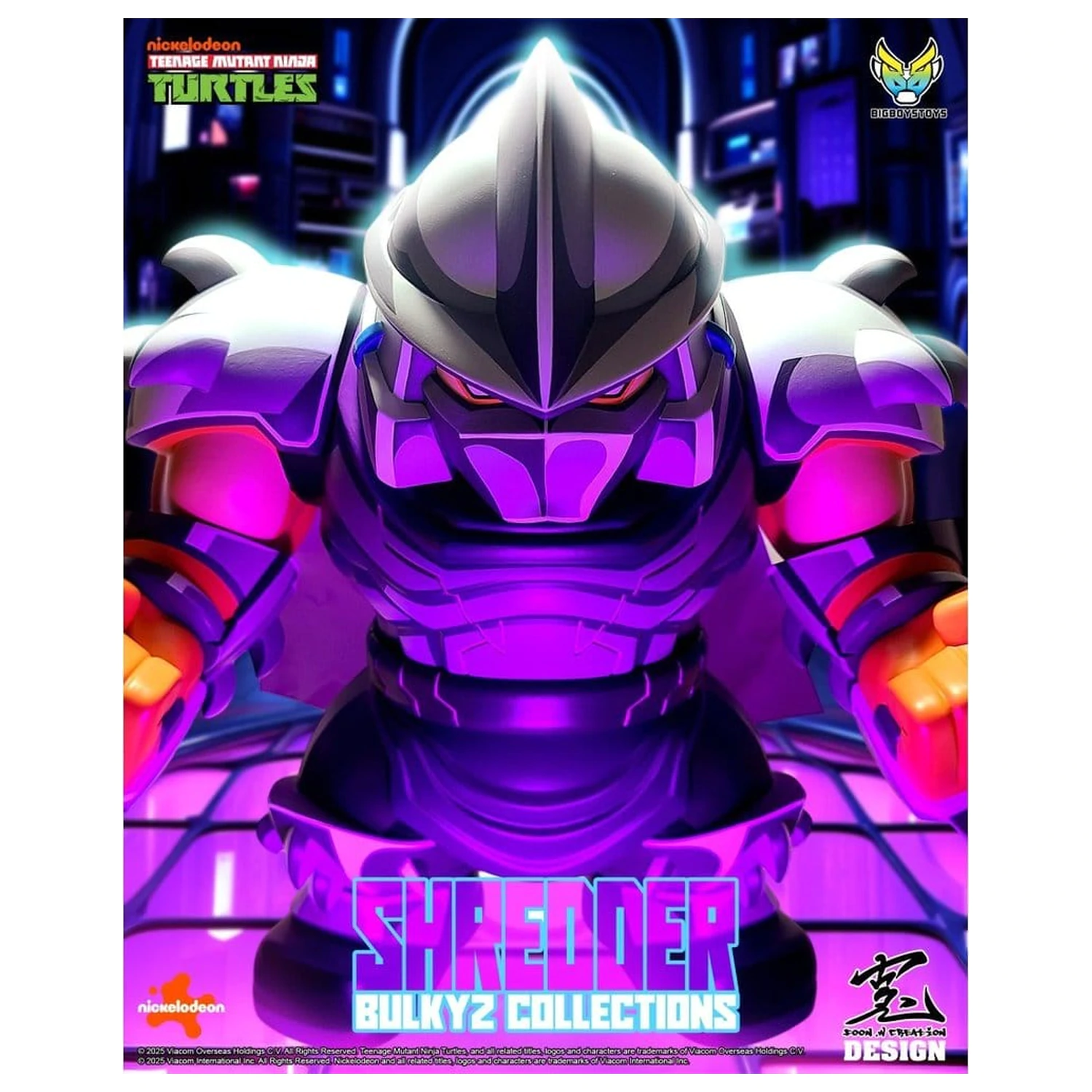 Teenage Mutant Ninja Turtles Bulkyz vinylová figurka Shredder 34 cm fotografii produktu
