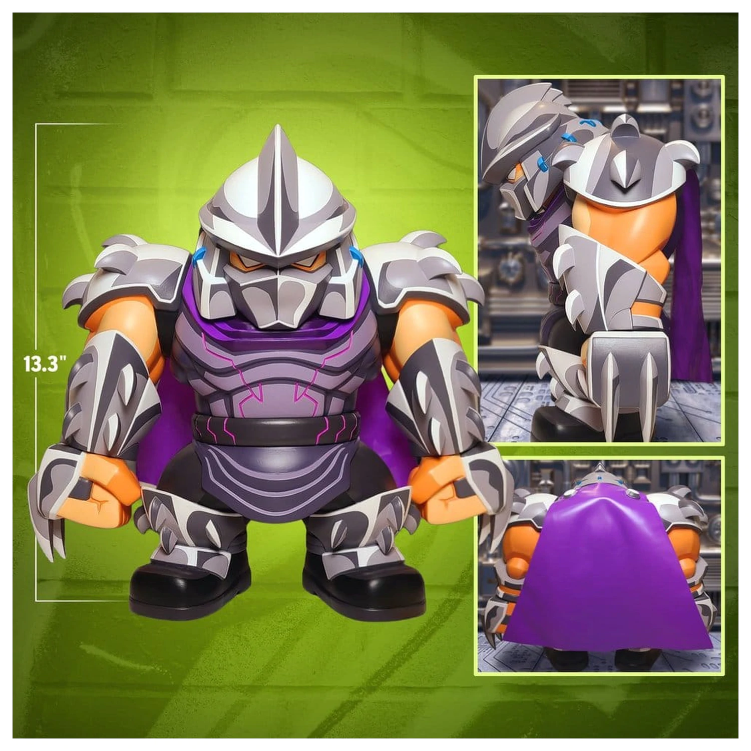 Teenage Mutant Ninja Turtles Bulkyz vinylová figurka Shredder 34 cm fotografii produktu