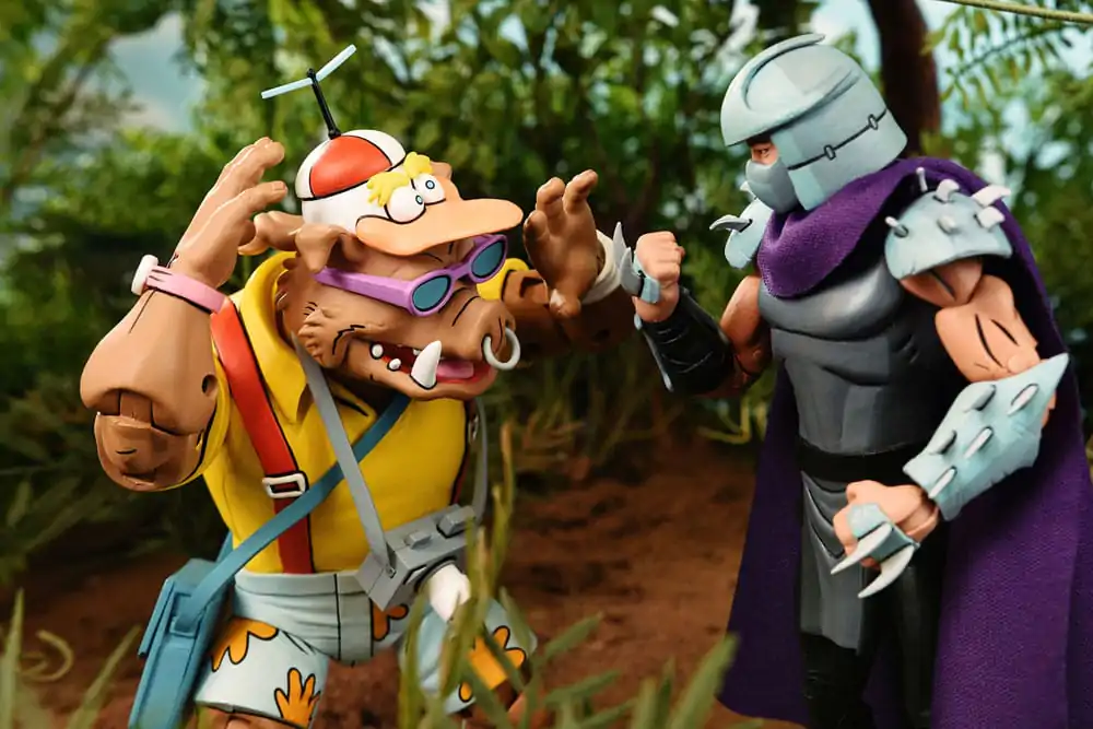 Teenage Mutant Ninja Turtles (Cartoon 1980) Akční figurka 2 Pack Vacation Bebop and Rocksteady 18 cm fotografii produktu