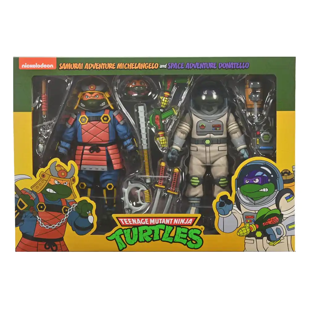 Teenage Mutant Ninja Turtles (Cartoon) akční figurka 2 Pack Space Adventure & Samurai Turtles 18 cm fotografii produktu